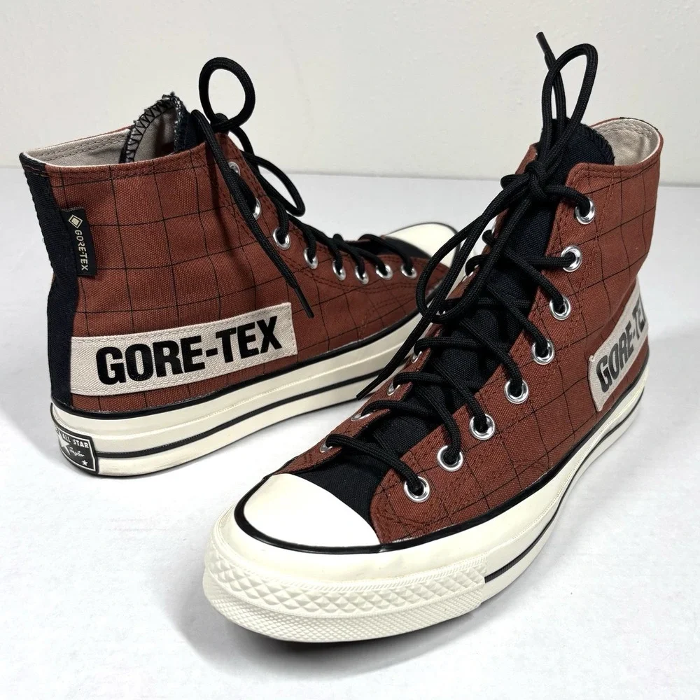 Converse Chuck 70 GTX 171442c CEDAR /BLACK Sneakers GoreTex Mens 8.5 Womens 10.5